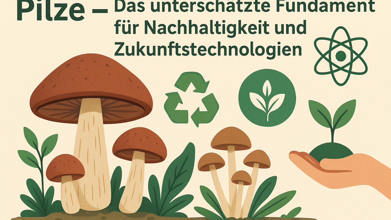Pilze – Das unterschätzte Fundament für Nachhaltigkeit und Zukunftstechnologien