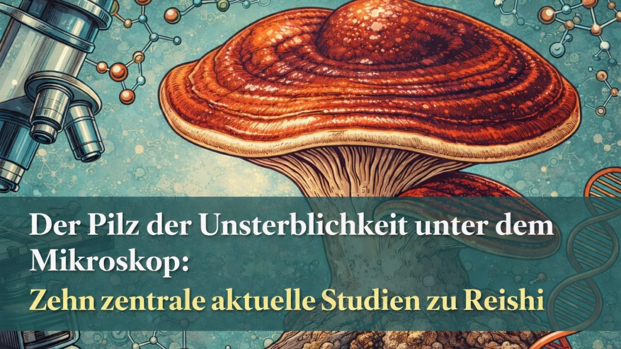 Der Pilz der Unsterblichkeit unter dem Mikroskop: Zehn aktuelle Schlüsselstudien zu Reishi