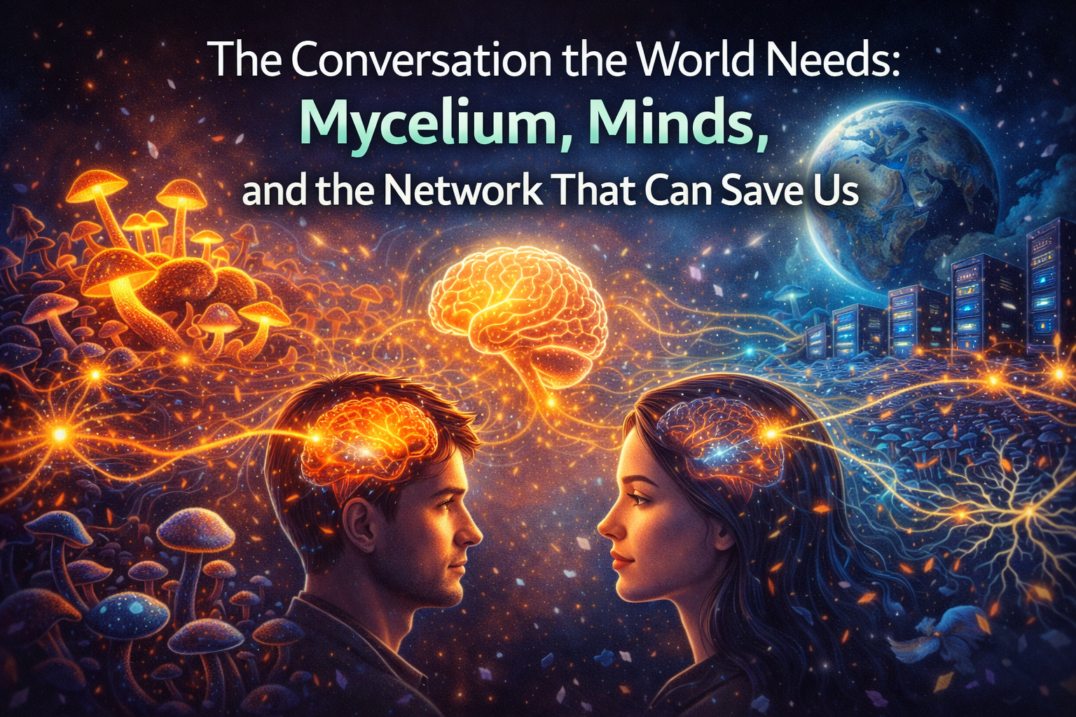 The Conversation the World Needs: Mycelium, Minds, and the Network That Can Save Us
